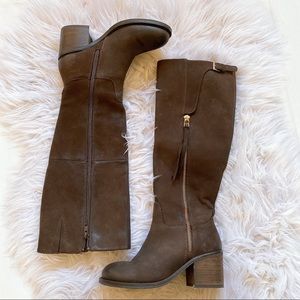 Steve Madden Antsy Boots in brown